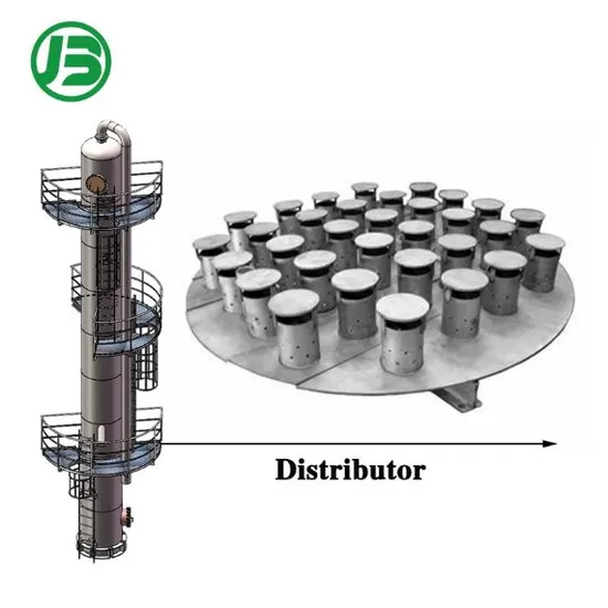 Zero Leakage Welded Metal Liquid Distributor with Vapor Chimney Design